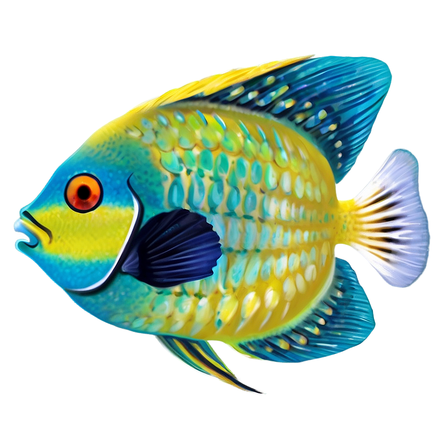 Cute Tropical Fish Png 30