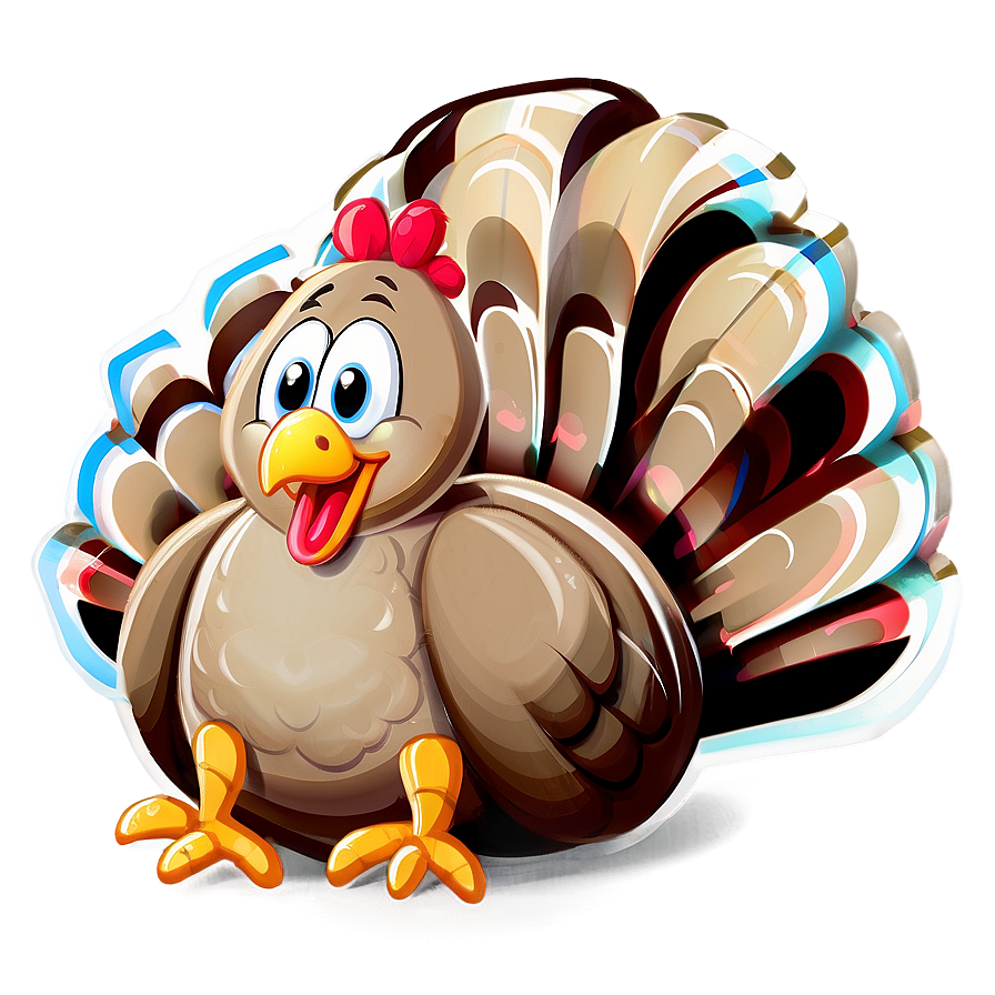 Cute Turkey Png 05032024