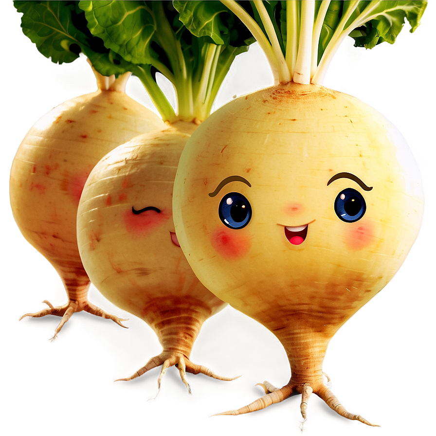 Cute Turnip Png Shm