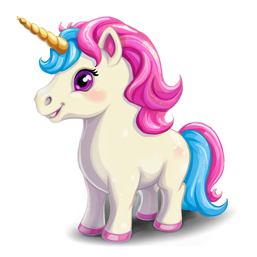 Cute Unicorn Cartoon Png 05032024