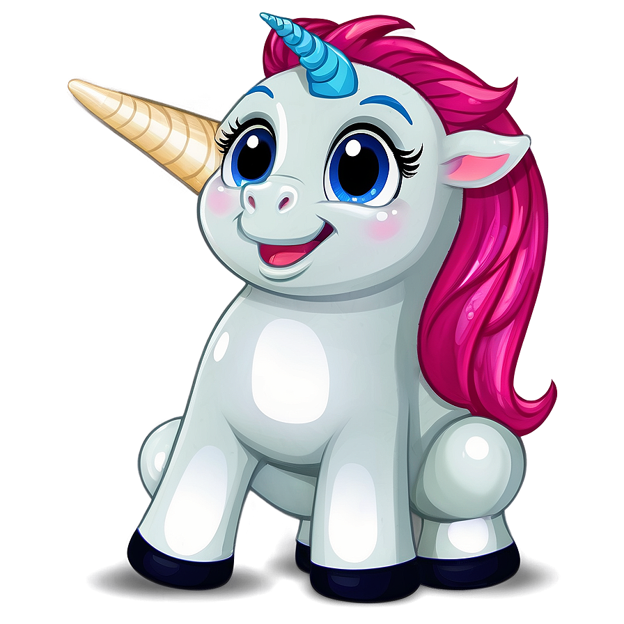 Cute Unicorn Cartoon Png Cnt