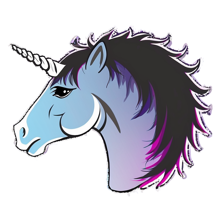 Cute Unicorn Silhouette Png Oac