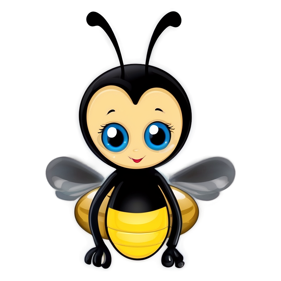 Cute Wasp Character Png Wkm24