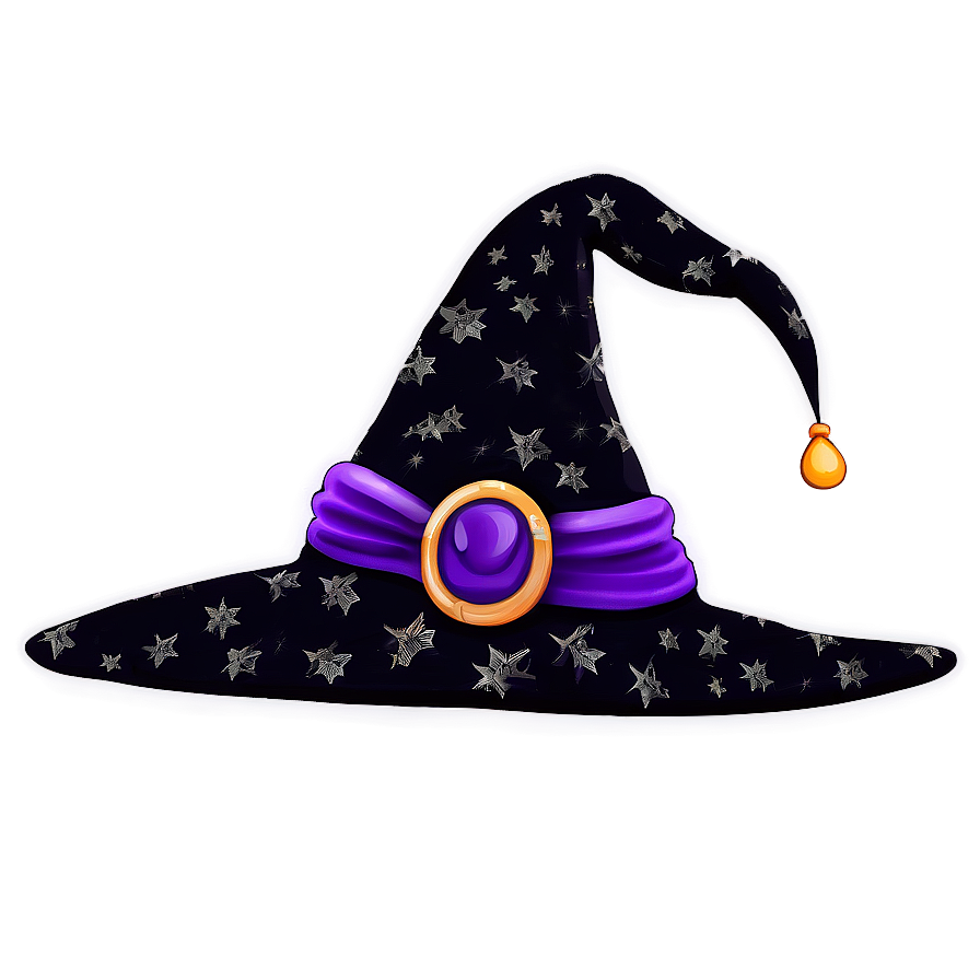 Cute Witches Hat Png 06292024