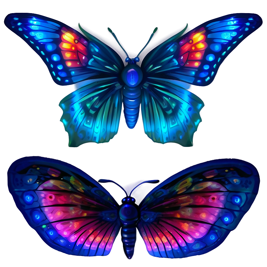 Cyber Butterfly Tech Png Ujg4