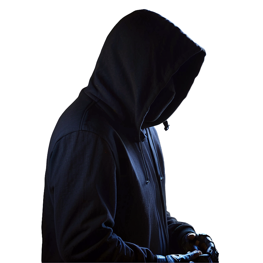 Cyber Hacker Silhouette Png Hov32