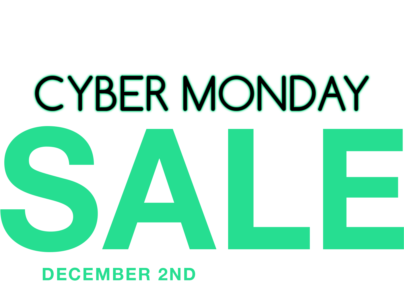 Cyber Monday Sale Advertisement