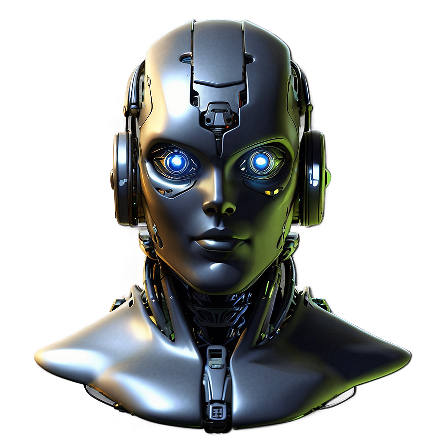 Cyber Robot Head Png 45