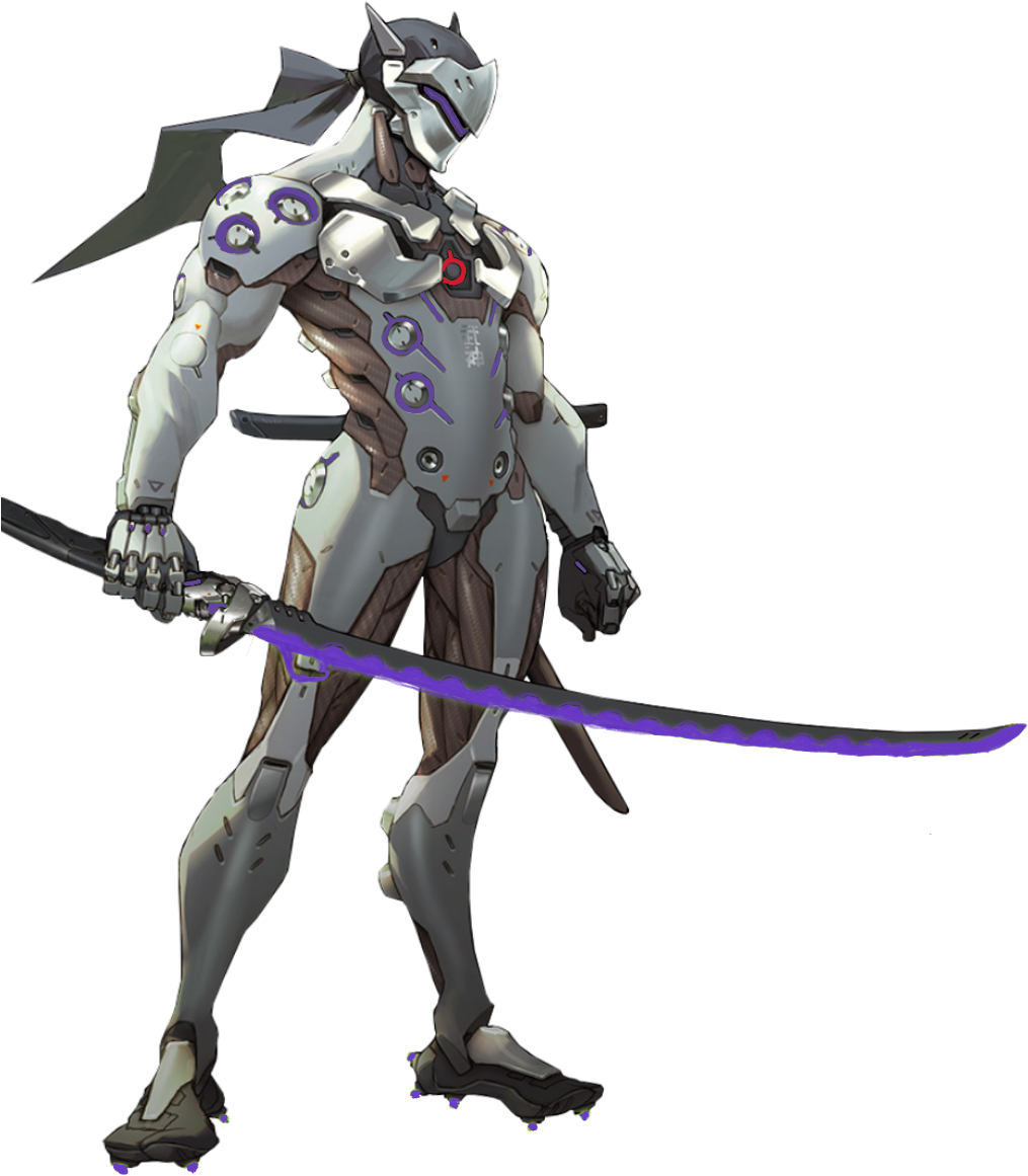 Cybernetic Ninja Genji Overwatch