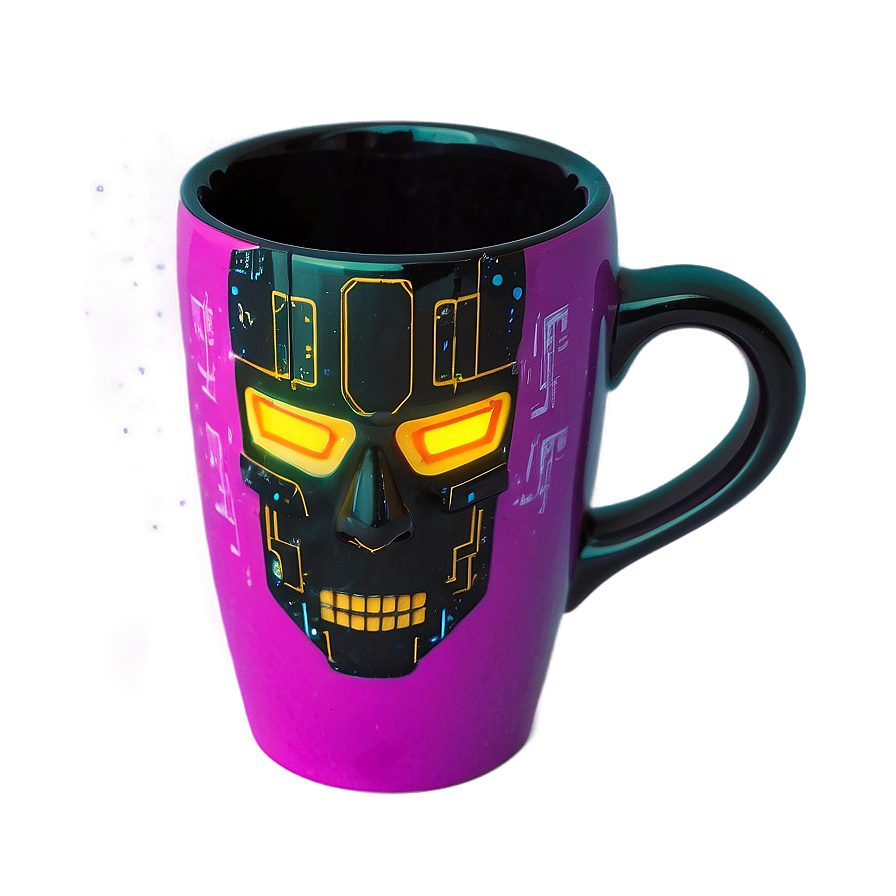 Cyberpunk Aesthetic Mug Png 59