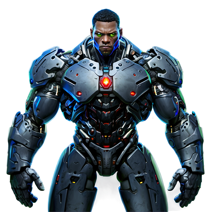 Cyborg Hero Png 96