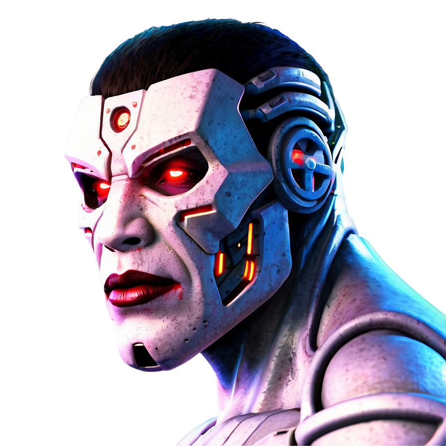 Cyborg Villain Png 06242024