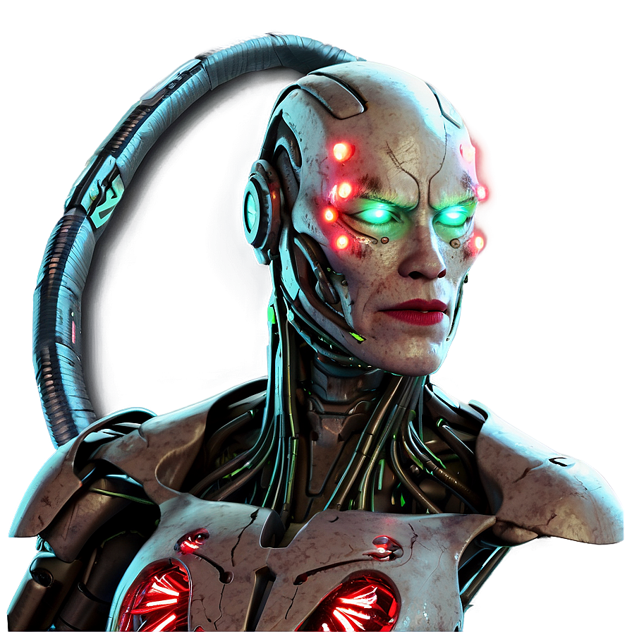 Cyborg Villain Png 10