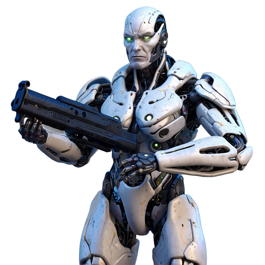 Cyborg With Adaptive Camouflage Png 06242024