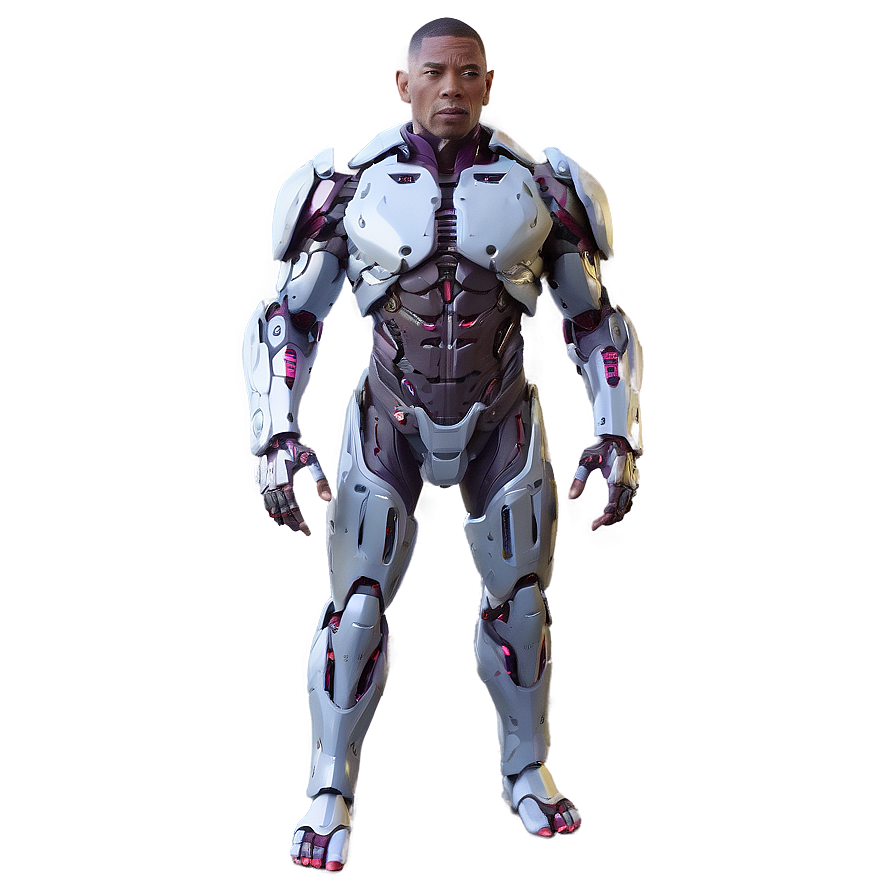 Cyborg With Cybernetic Limbs Png Elu