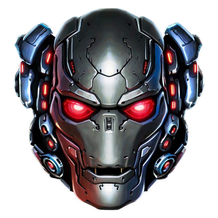 Cyborg With Energy Shield Png 06242024