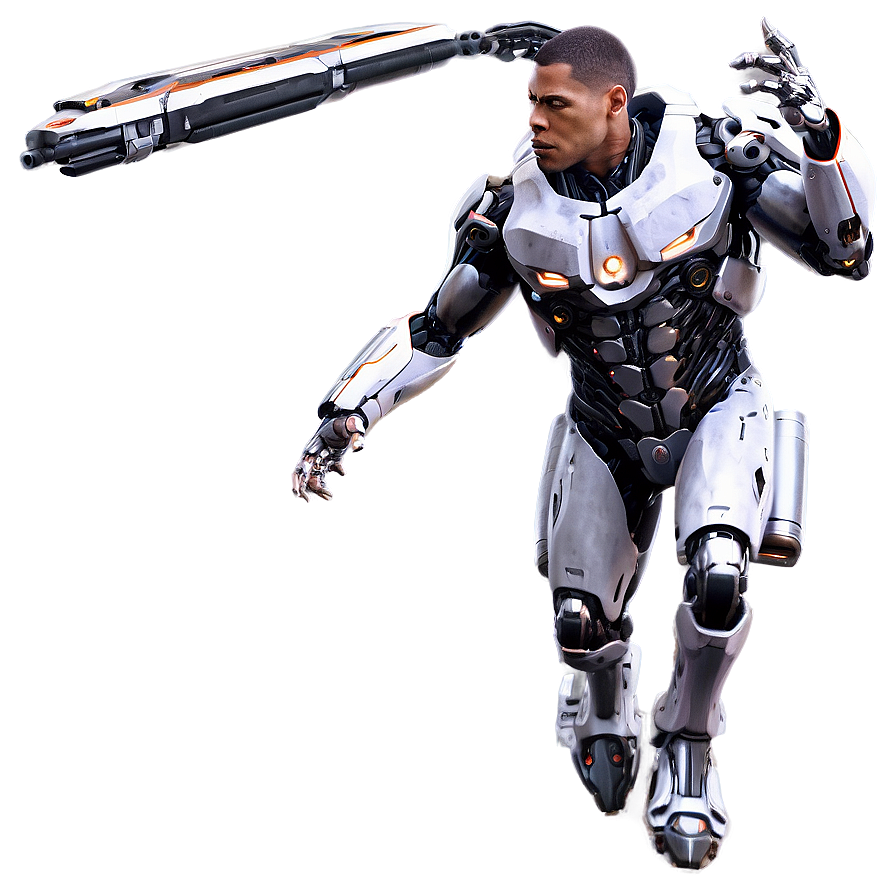 Cyborg With Jetpack Png 81