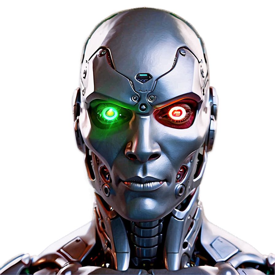 Cyborg With Laser Eyes Png Iyb