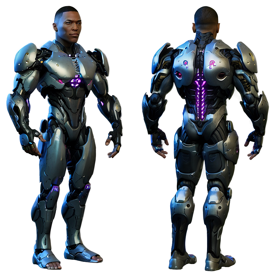 Cyborg With Stealth Technology Png Grp