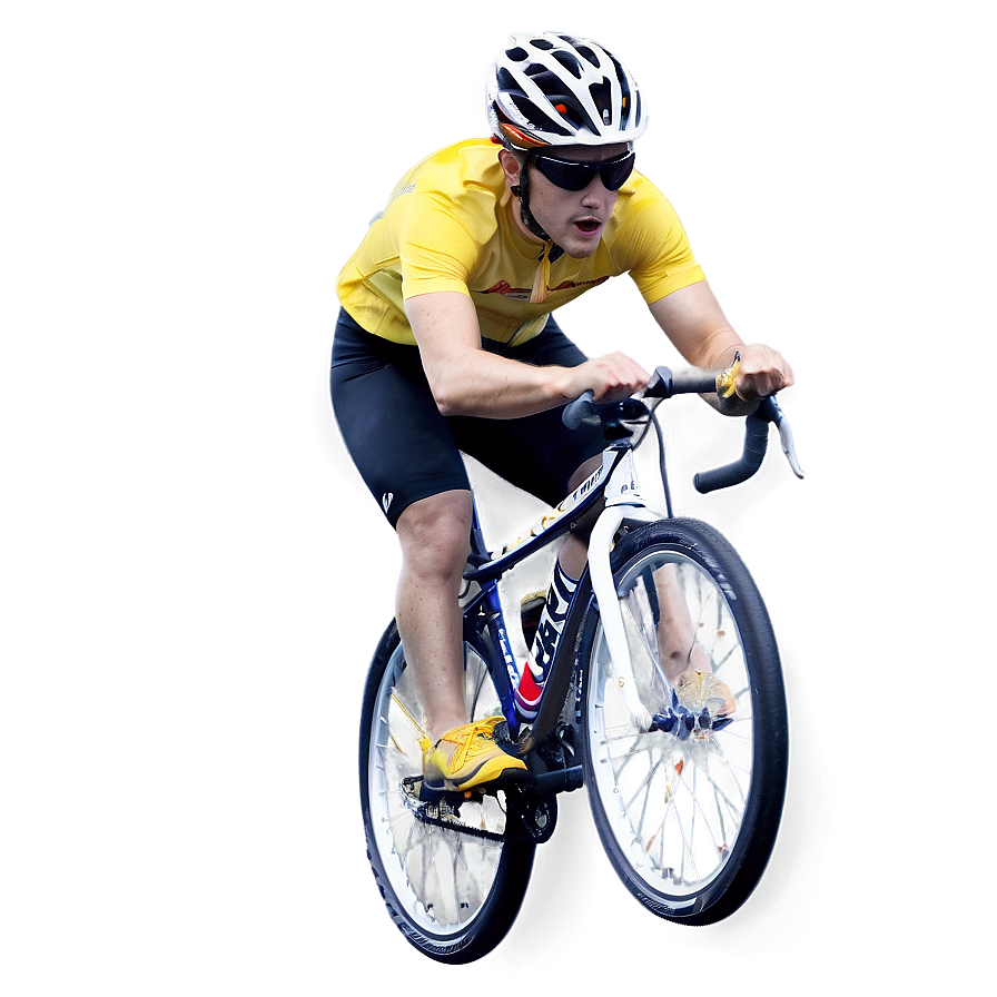 Cyclist Performing Stunt Png Vyg59