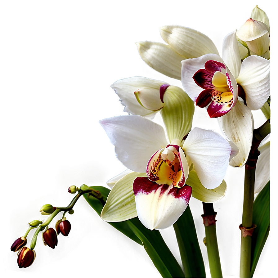 Cymbidium Orchid Png 05242024