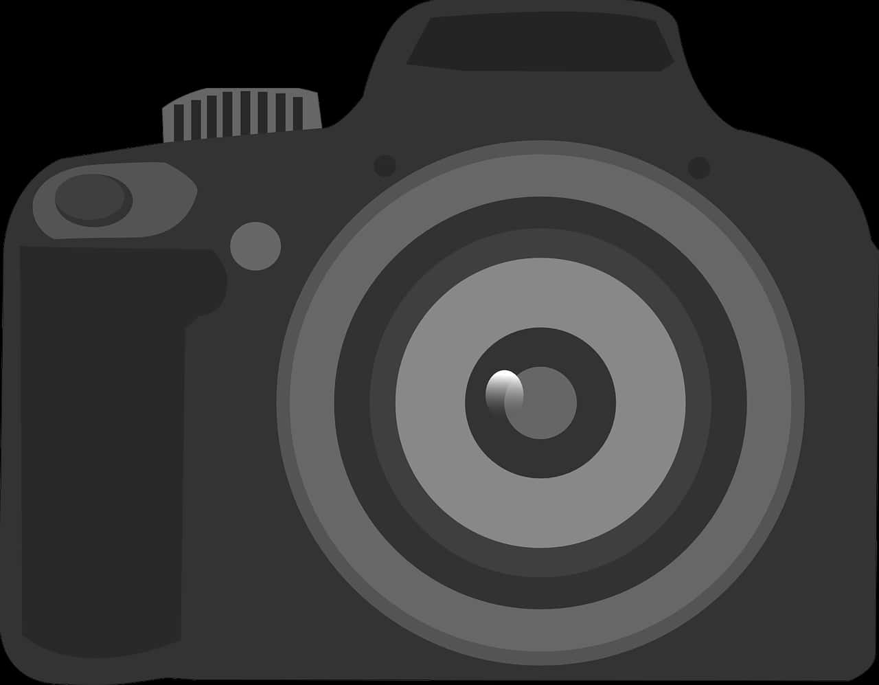 D S L R Camera Vector Illustration