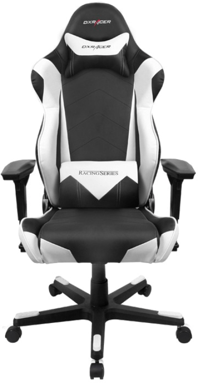 D X Racer Racing Series Gaming Chair Black White