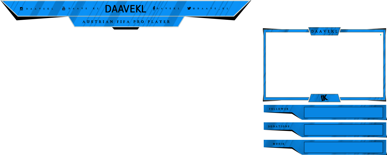 Daavekl Stream Overlay Design