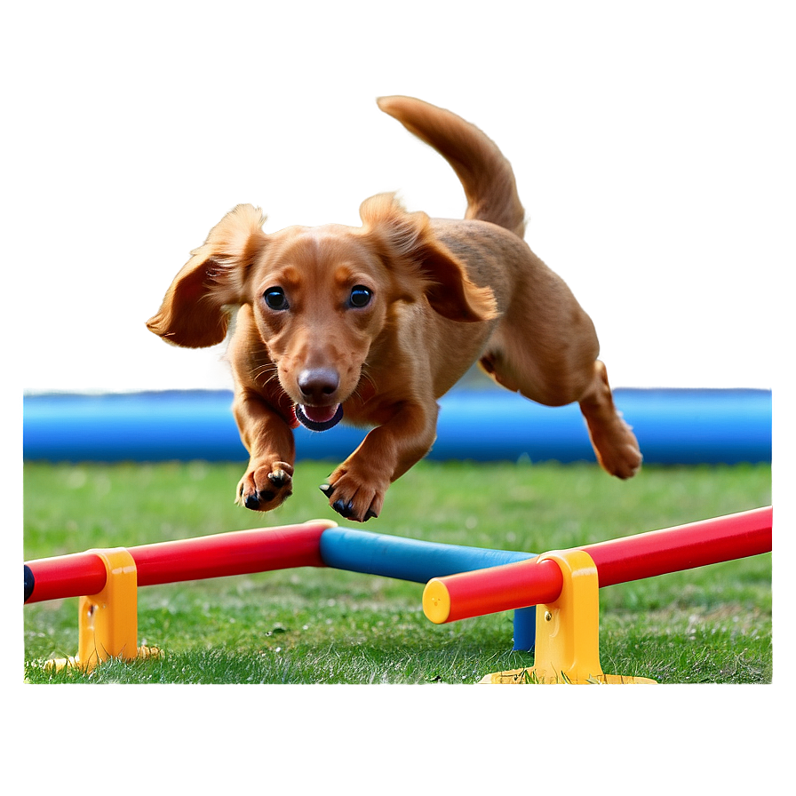 Dachshund Agility Training Png Chp45