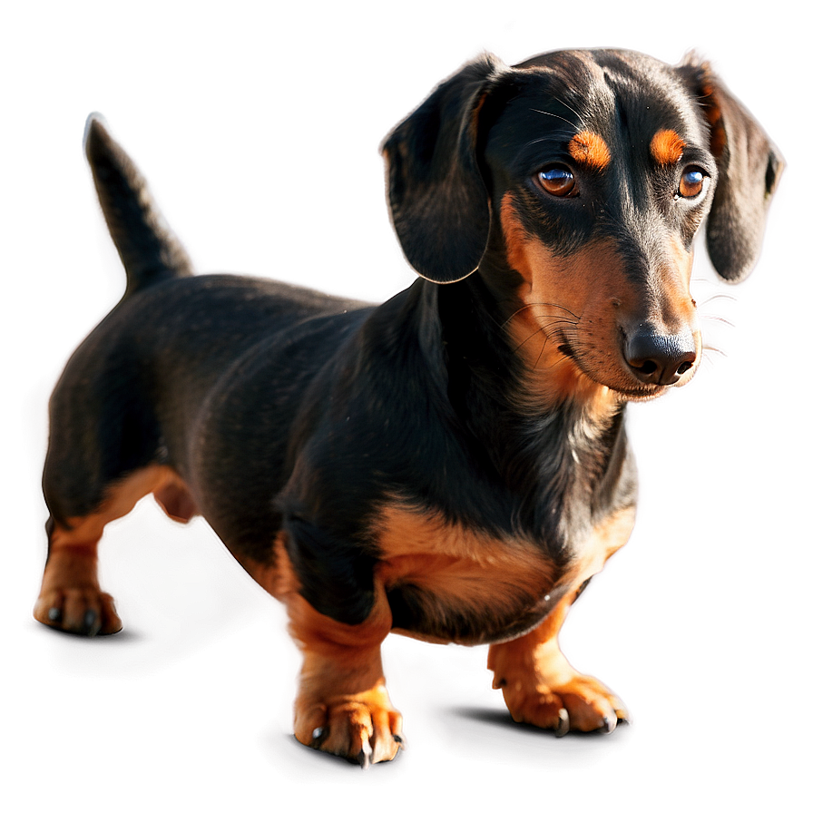 Dachshund Enjoying Sun Png 23