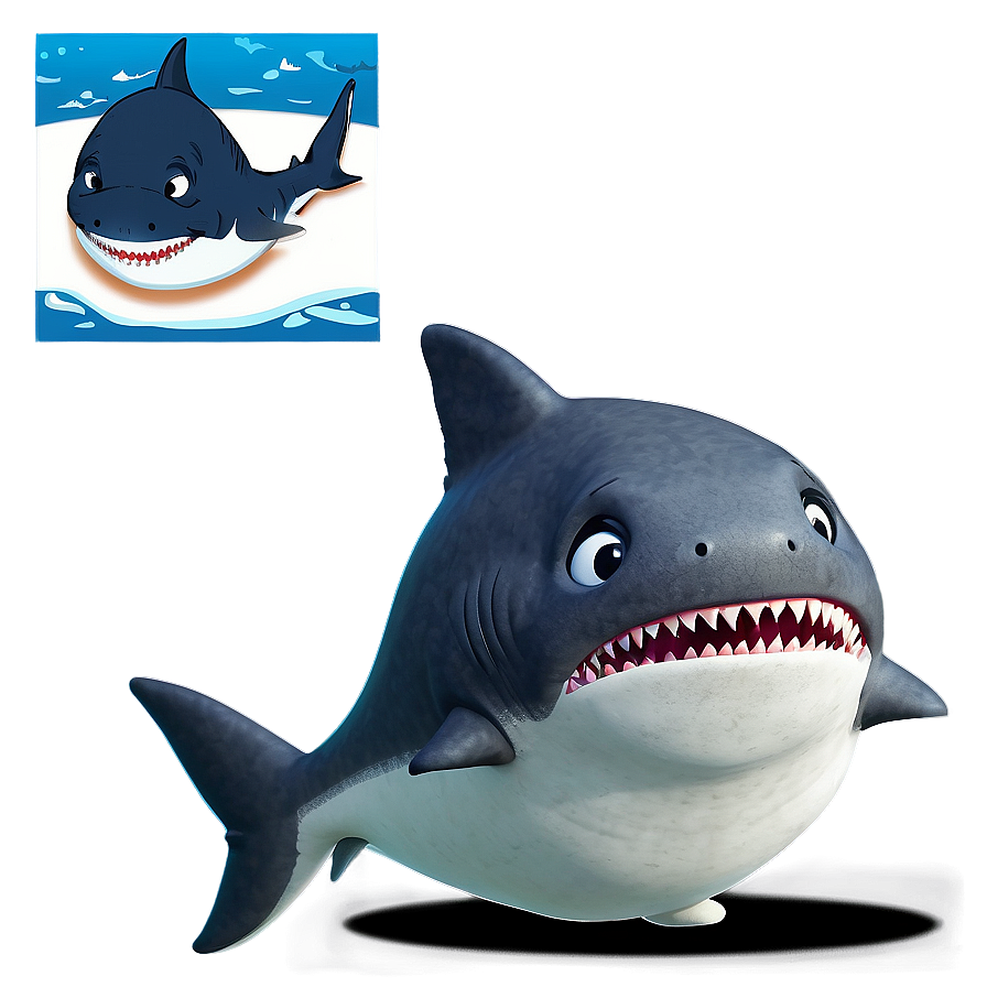 Daddy Shark Art Png Qvy68