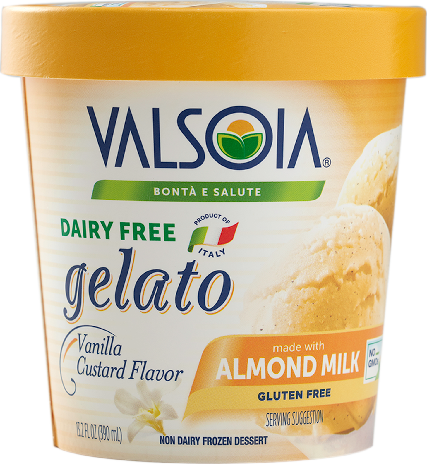 Dairy Free Vanilla Custard Gelato