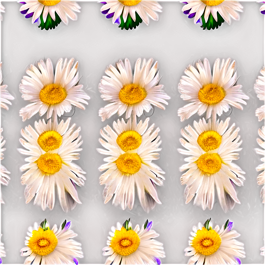 Daisies Floral Pattern Png 06122024