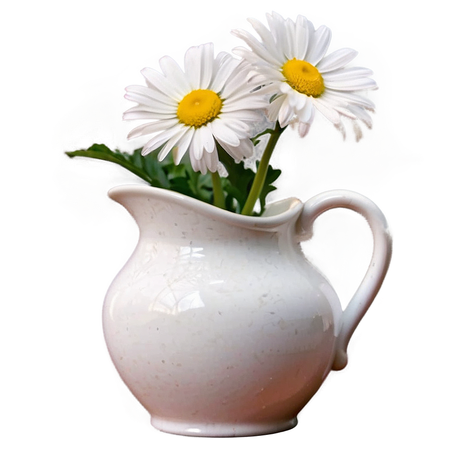 Daisies In Pitcher Png 16