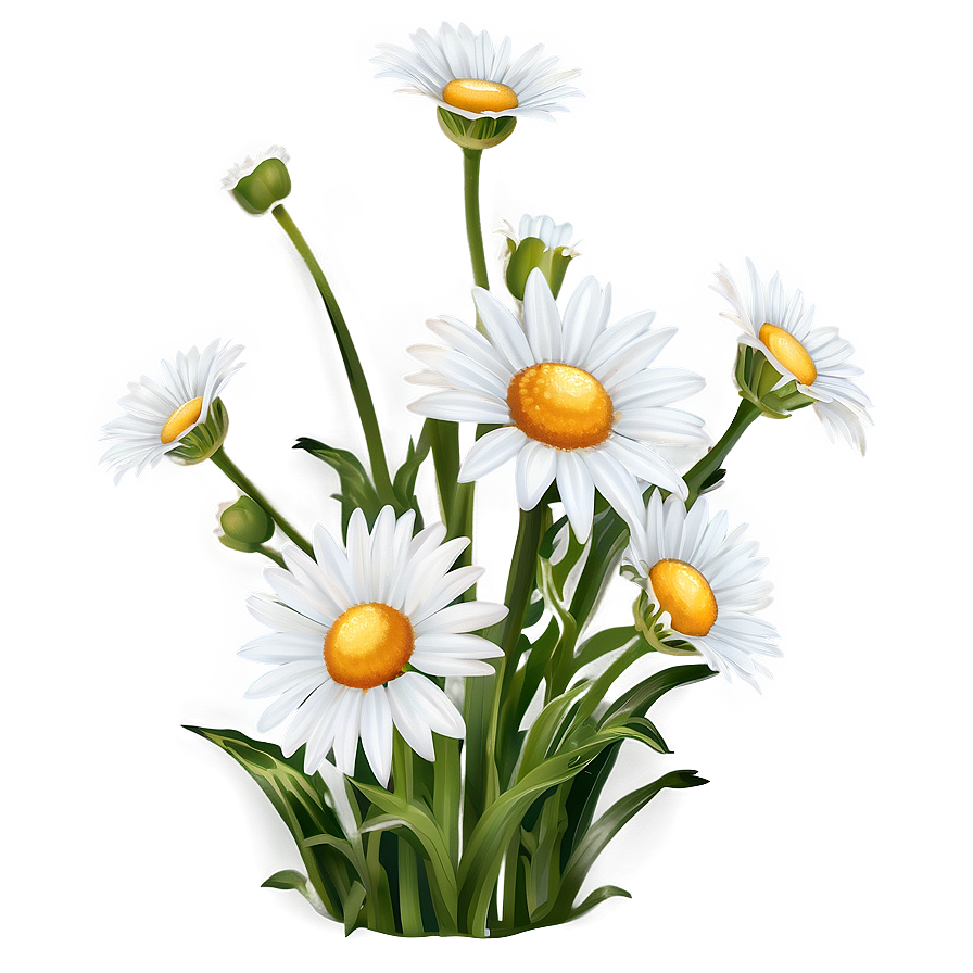 Daisies In Spring Png 06122024