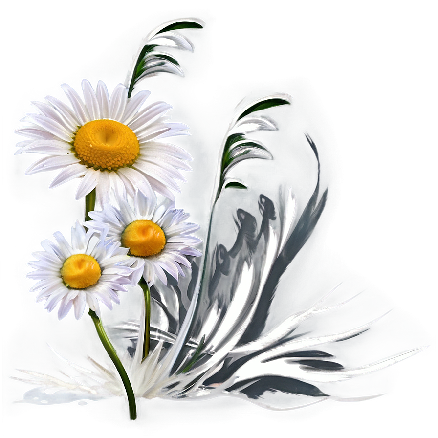 Daisies In The Wind Png 06122024