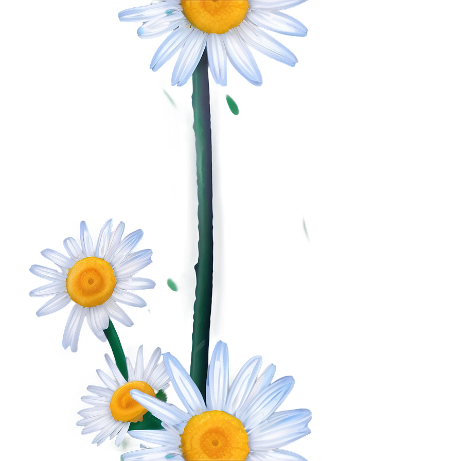 Daisies In The Wind Png Gat