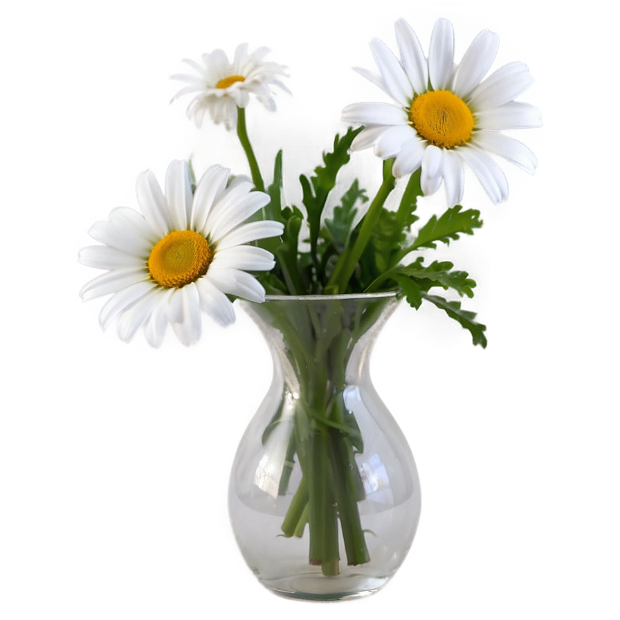 Daisies In Vase Png 10