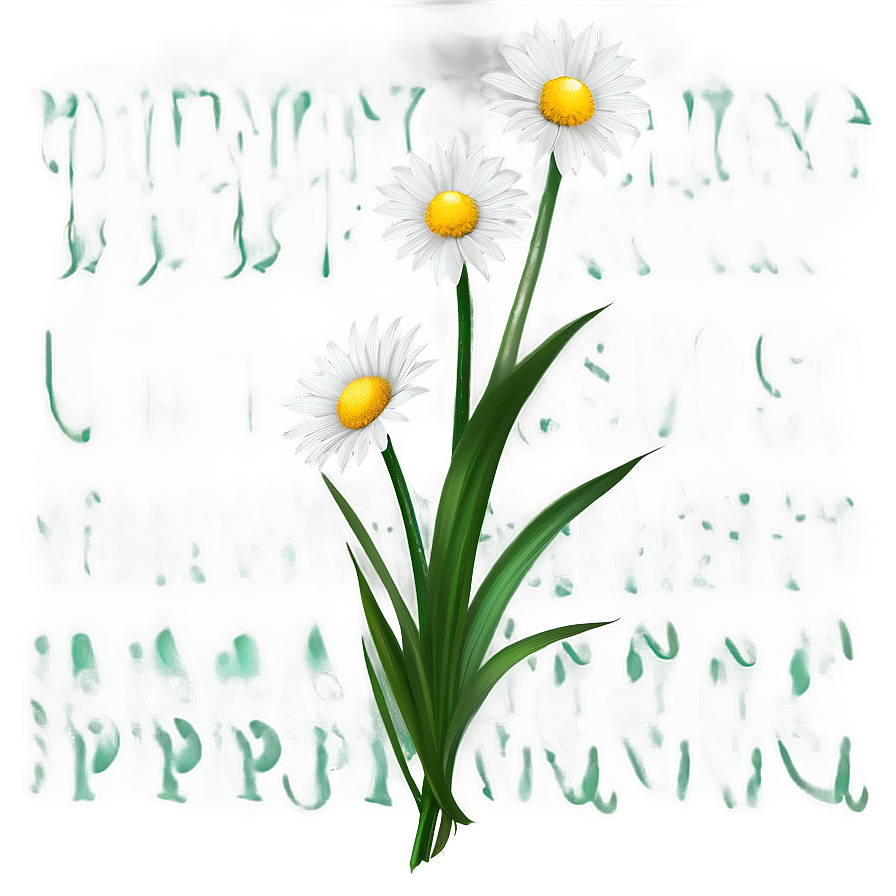 Daisy Artwork Png Vxo