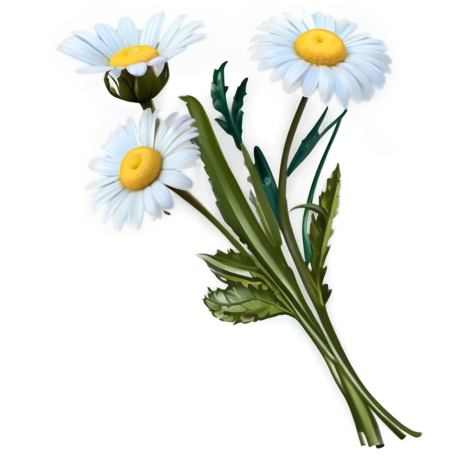 Daisy Bouquet Png 05212024