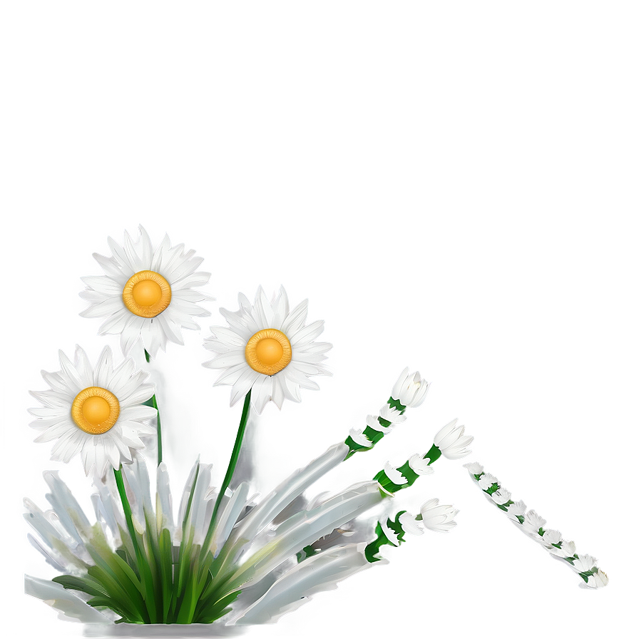 Daisy Flower Line Art Png Pce