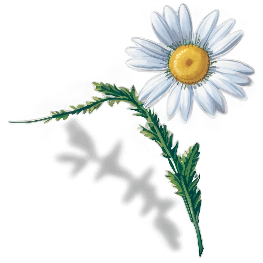 Daisy Print Png Evr12