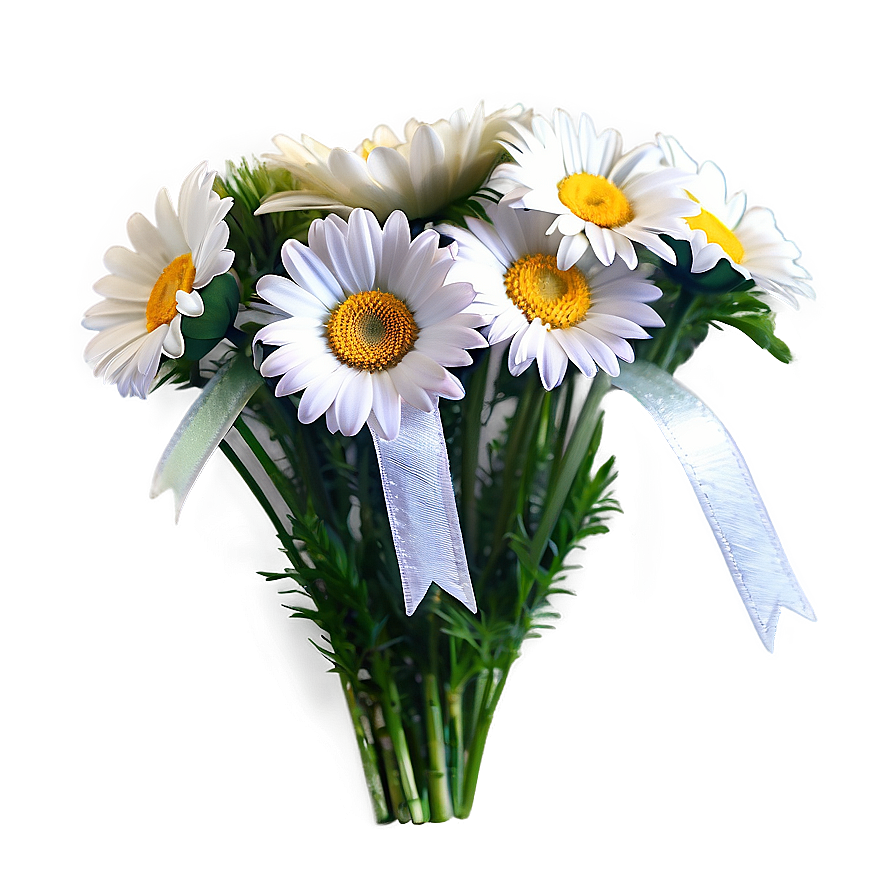 Daisy Wedding Bouquets Png Jjk