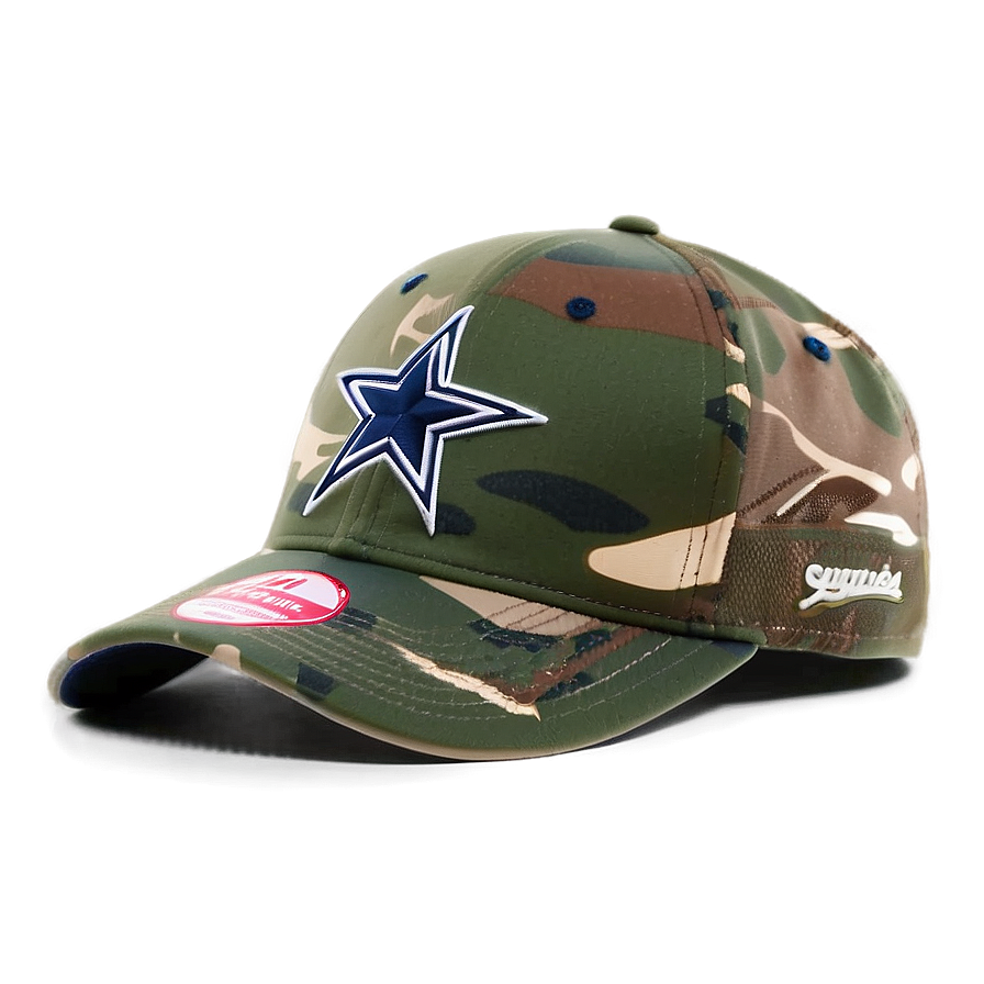 Dallas Cowboys Camo Hat Png 36