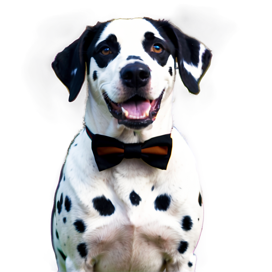 Dalmatian Dog Bow Tie Png Crx12