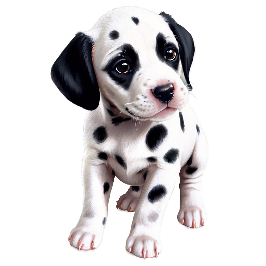 Dalmatian Puppy Love Png 06232024