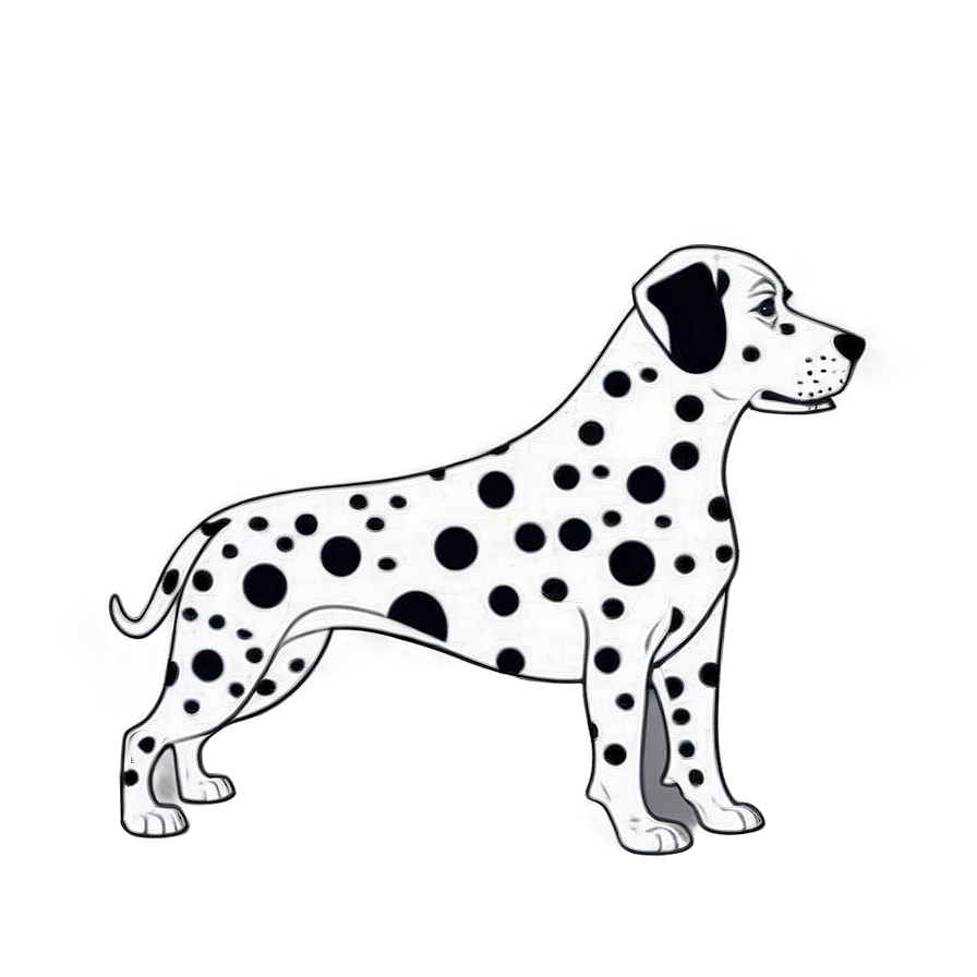 Dalmatian Spots Outline Png Mxx