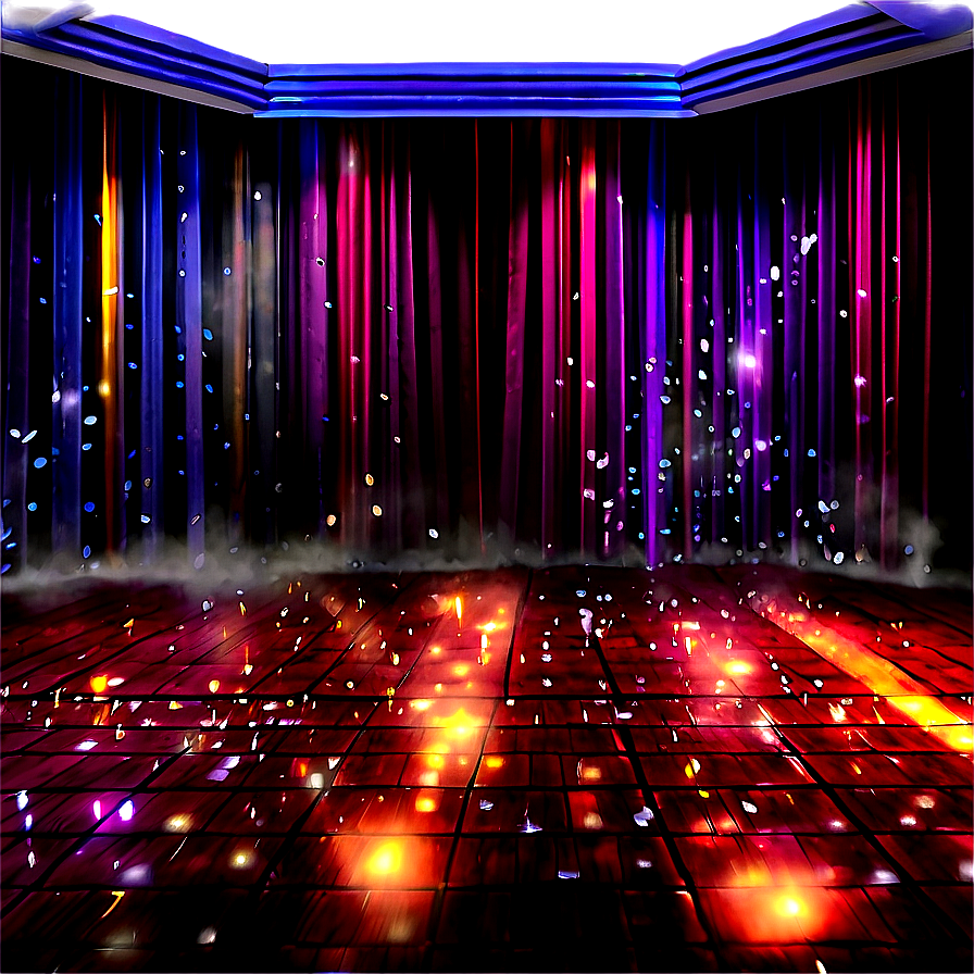 Dance Floor With Fog Png 06262024