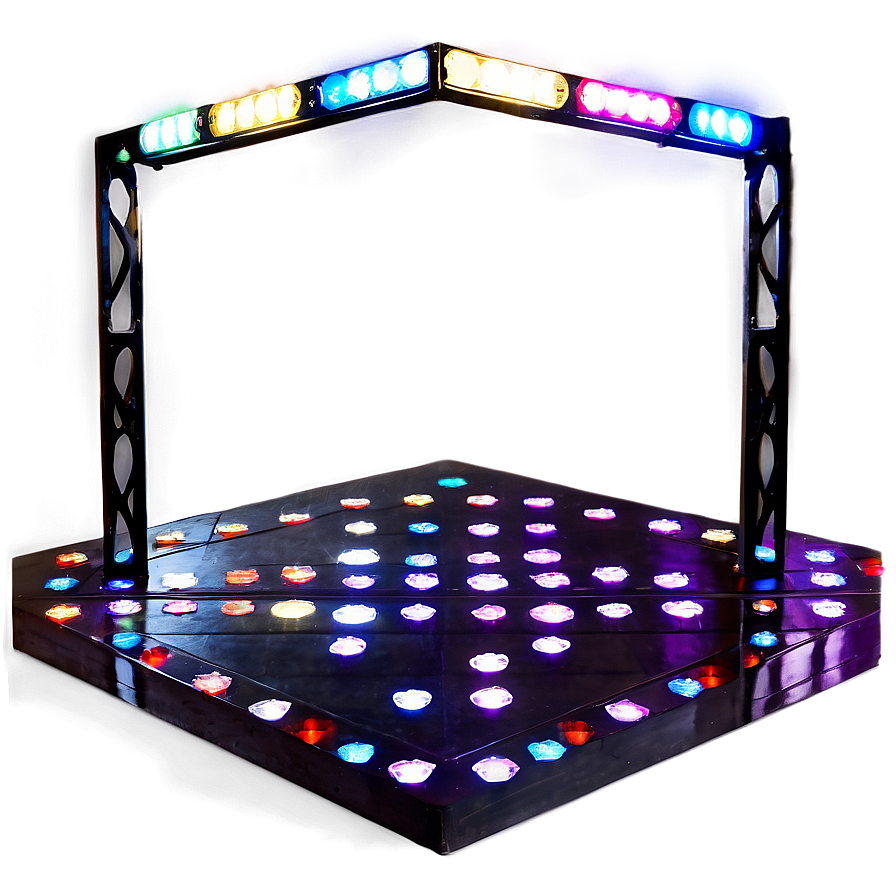 Dance Floor With Lights Png 80