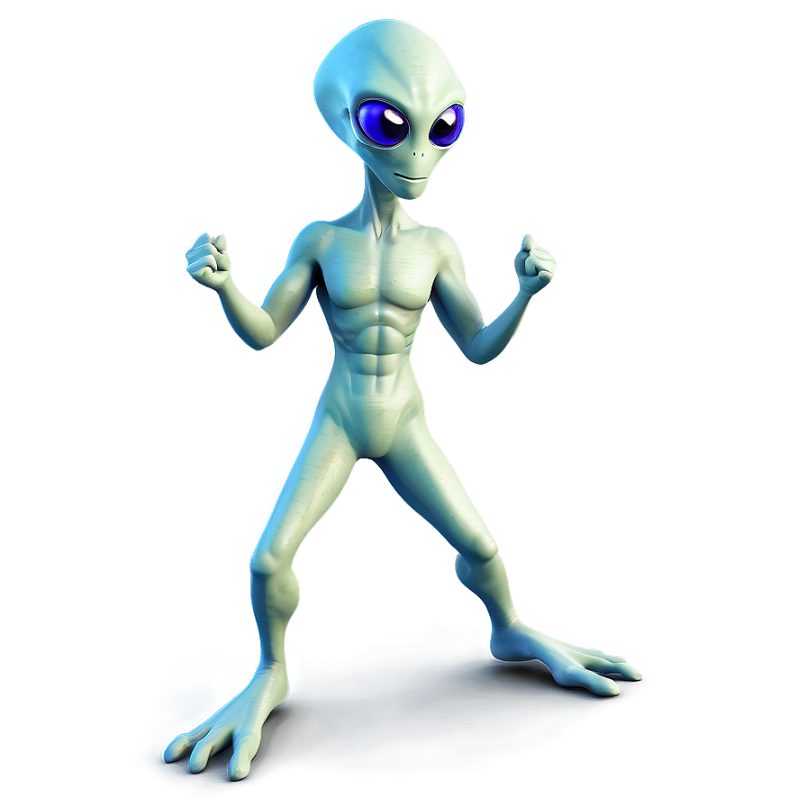 Dancing Alien Cartoon Png Pbw